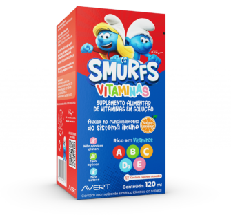 The Smurfs Vitamins Packshot