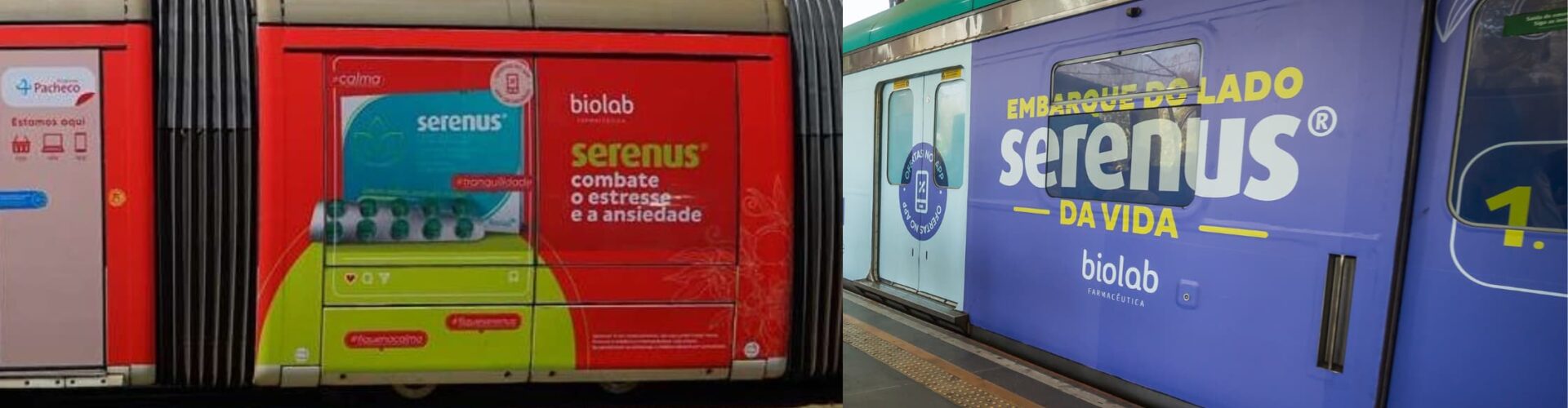 Biolab Farmacêutica e Grupo DPSP levam serenidade ao transporte público com campanha de Serenus