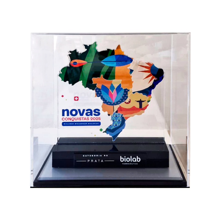 Troféu Prêmio Novas Conquistas 2025 - Pague Menos